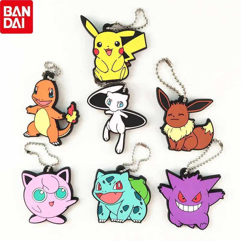 

BANDAI Pokemon Gashapon Mew Pikachu фигурки героев оригинальные Аниме фигурки коллекция хобби подарки игрушки