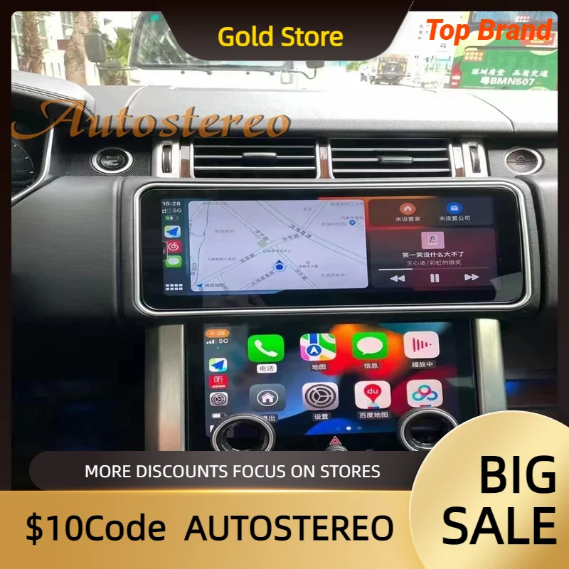 

Беспроводная климатическая плата Carplay для Range Rover Sport L494 L405 2013-2017, вездеходный кондиционер, климатическая плата, панель переменного тока