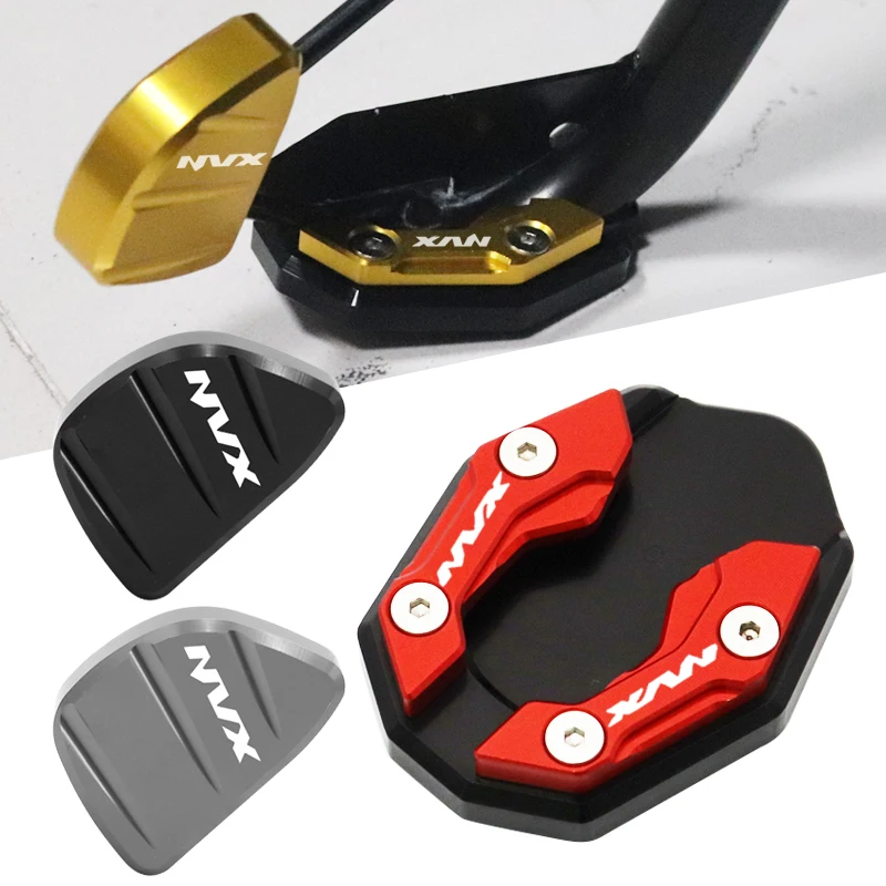 

For YAMAHA NVX155 AEROX155 NVX 155 AEROX 155 Motorcycle Accessories CNC Aluminium Side Stand Enlarge Plate Kickstand Extension