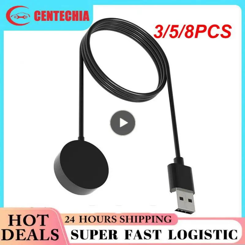 

3/5/8PCS 5v Watch Charging Dock High Safety Performance Charger Output Short Circuit Protection Small Dc Ripple