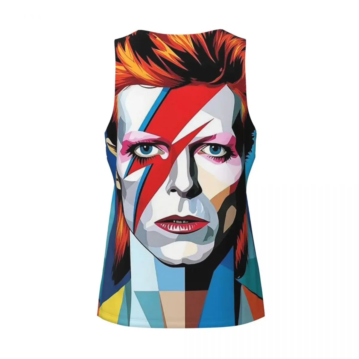 Фото Быстросохнущая дышащая майка-бодибилдинг Davids Bowied для спортзала без рукавов №1