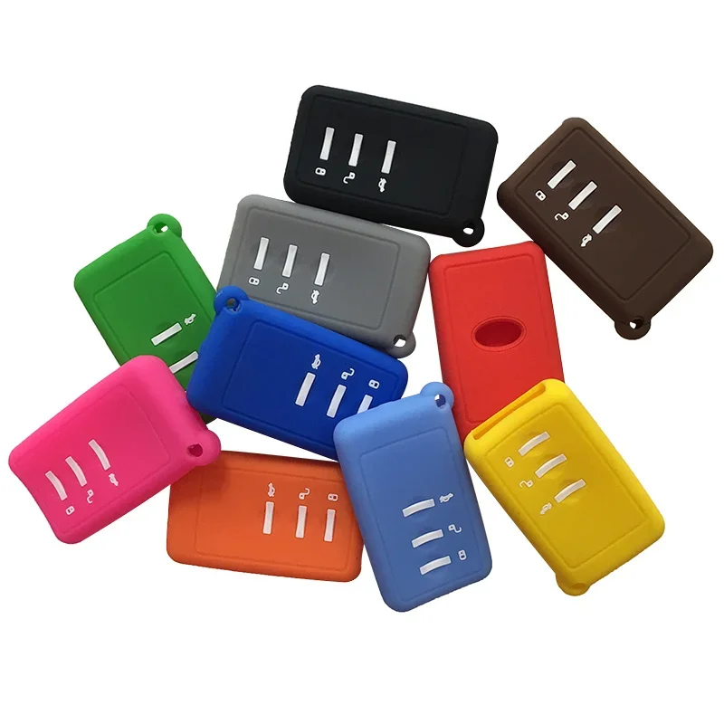 Чехол для автомобильного ключа с 3 кнопками из силикагеля Subaru Forester XV Impreza Outback Legacy