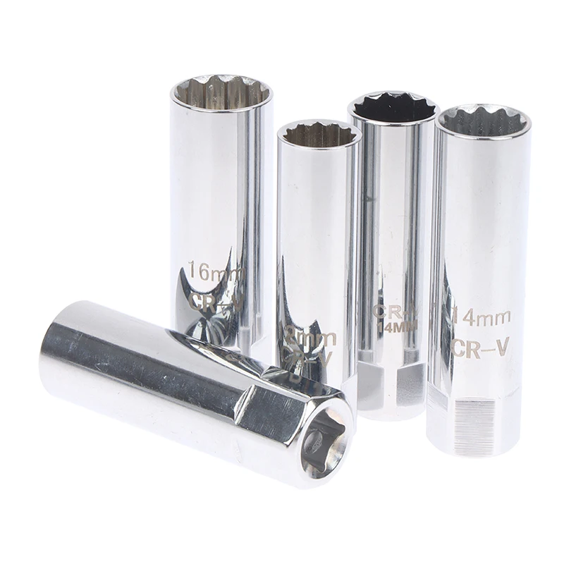 

Ключ для снятия розетки свечи зажигания тонкий настенный магнитный 3/8 дюйма 12/14/16 мм