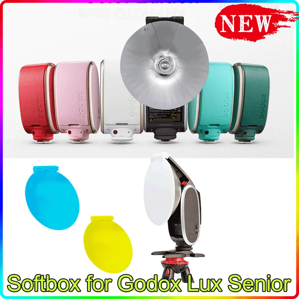 

Godox Lux Senior GN14 Flash 6000K 200K Flash 7 уровней Speedlite Trigger для камеры Olympus Sony Canon Nikon Fujifilm new