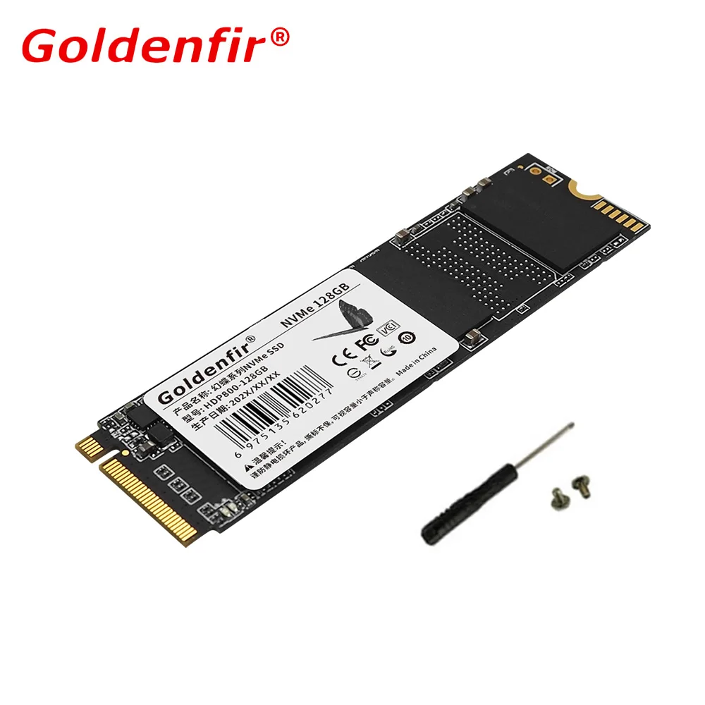 M2 SSD NVME 128 ГБ 256 512 ТБ M.2 2280 PCIe Внутренний твердотельный накопитель Goldenfir |