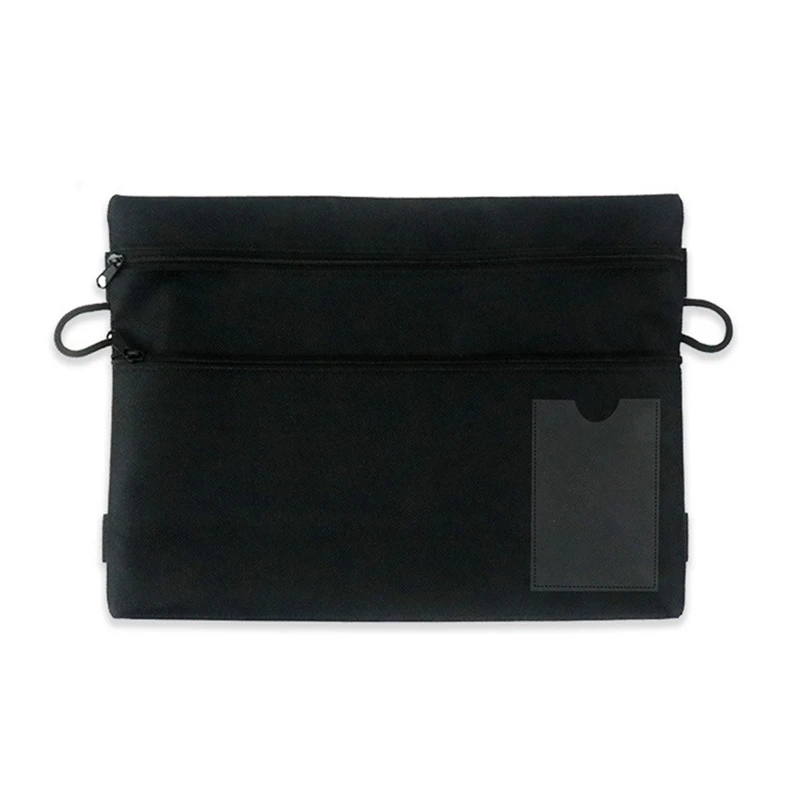 

A4 Document File Bag With Handle Creative Cute Student Stationery Bag Business Document Organizer Filing Products