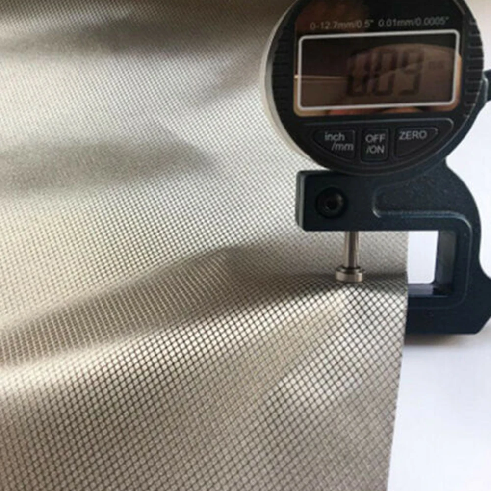 

1 Roll RFID Shielding Fabric Signal Cloth 0.03-0.05 OHM 100CM*145CM RF RFID Shielding Security Thickness 5G Wifi