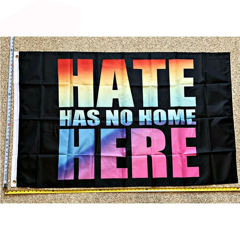 

Equality Flag FREE SHIPPING Black Lives Matter Love X Biden Hate Has No Home Here USA Sign Poster 3x5 yhx0137