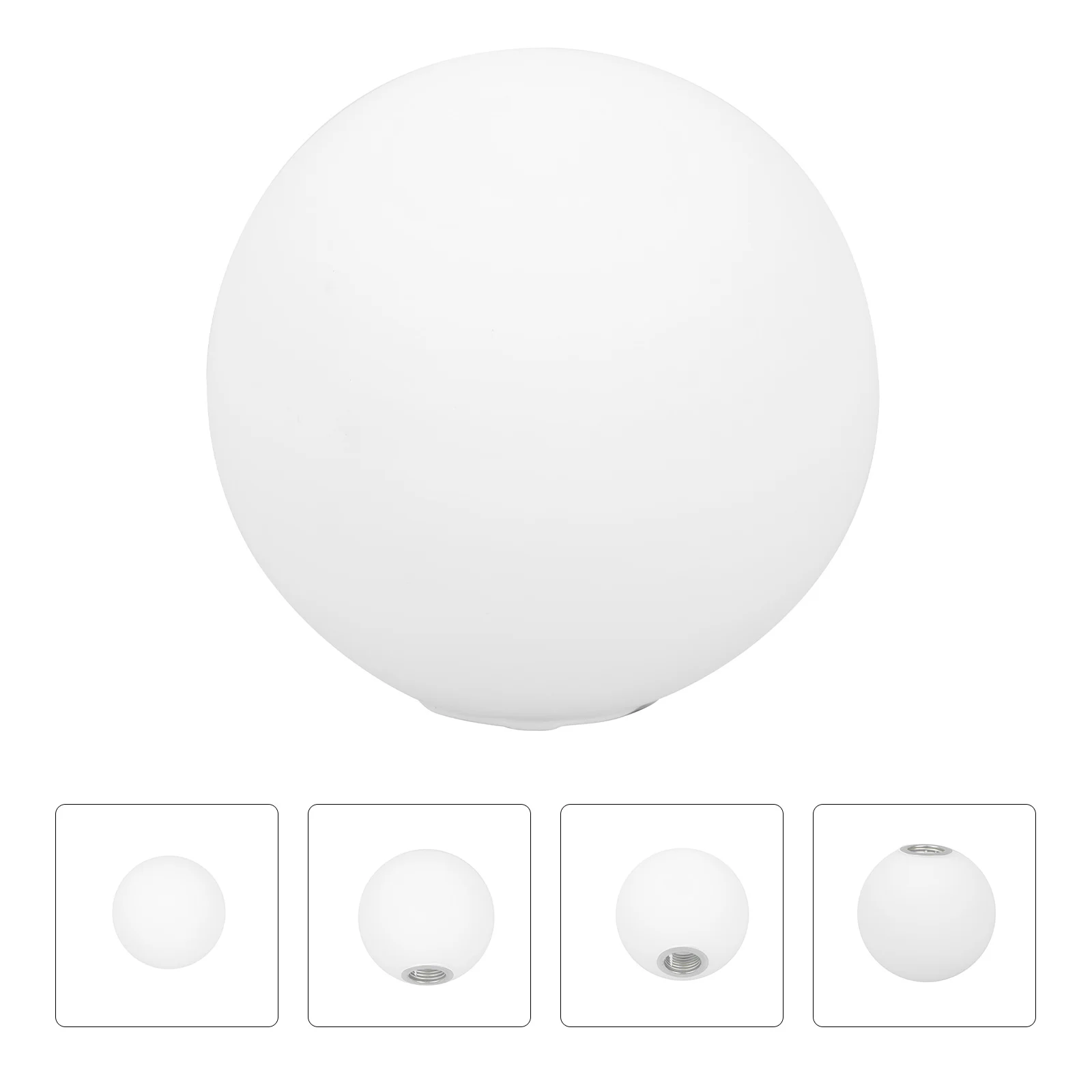 

Shade Lamp Light Replacement Globe Lampshade Cover Fixture Frosted Globes Covers Shades Ceiling Fanchandelier Decor Modern Table