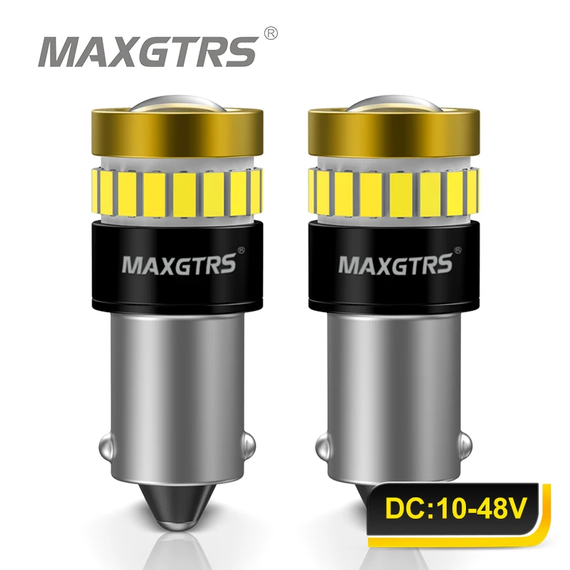 

2x 24V T4W BA9S LED Blub BAX9S H21W BAY9S LED H6W H5W Светодиодный задний противотуманный фонарь красный белый автоматический парковочный фонарь заднего хода 6000K