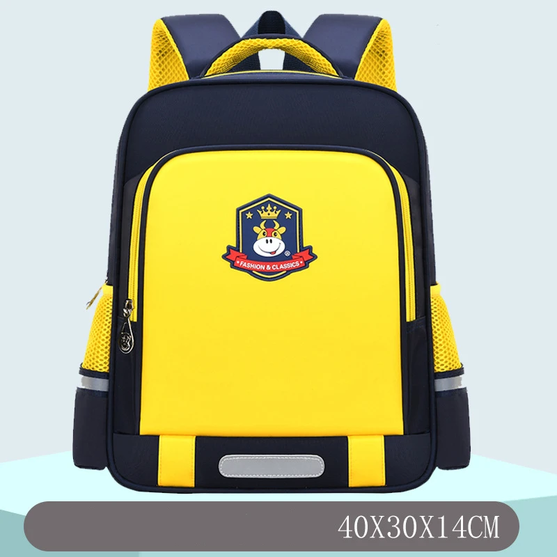OSLD Kindergarten Students Bookbags Kids Backpack Primary School Bags For Children British Style Boys School Supplies