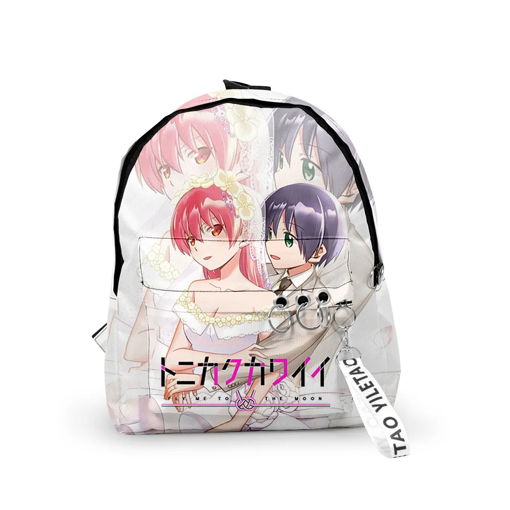 Новинка школьные ранцы для мальчиков и девочек в стиле Харадзюку Tonikawa рюкзаки