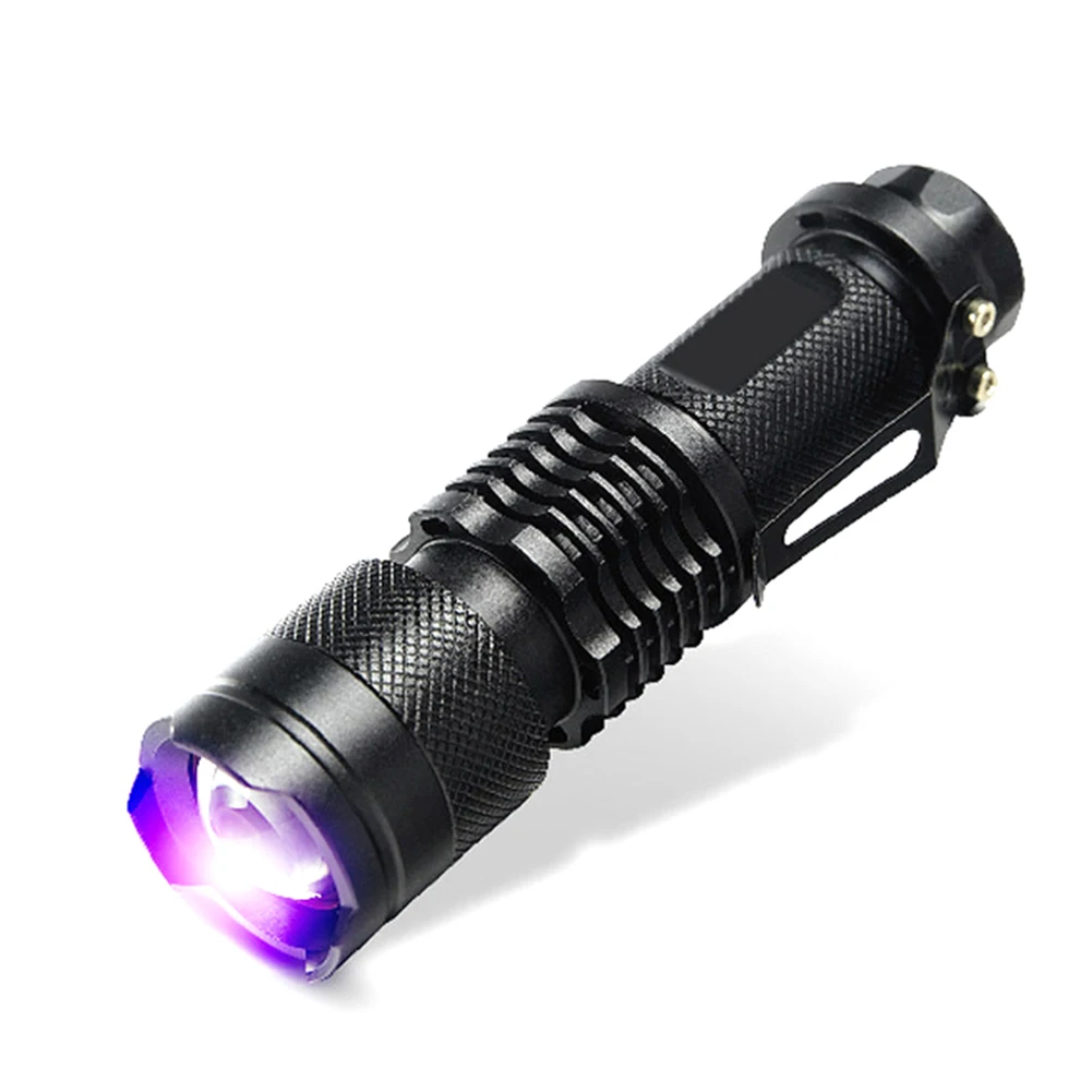 

УФ-Фонарик 365 нм, определяемая фотография, фиолетовая фотография, фонарик для флуоресцентных средств, косметики, УФ-фонарик