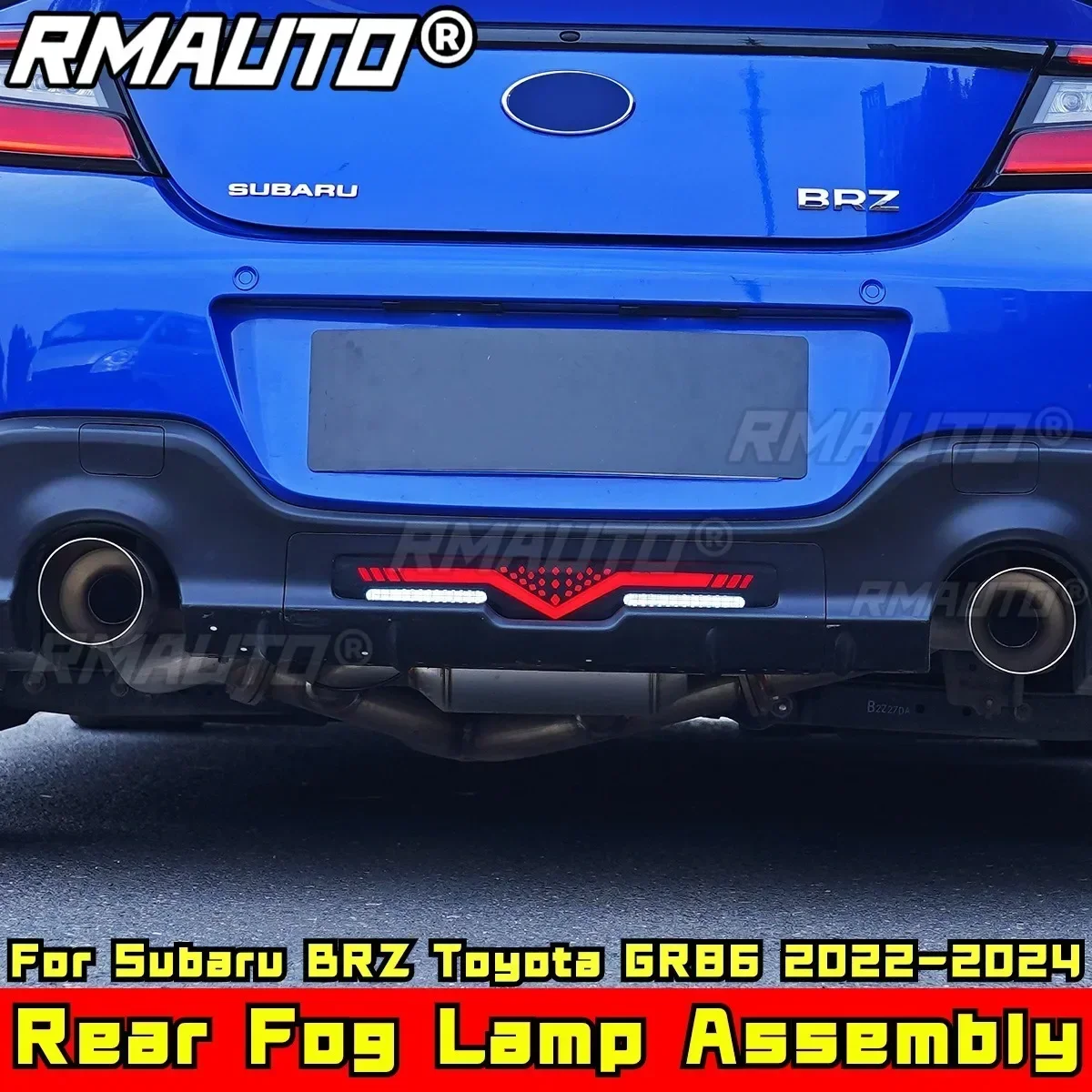 Для Subaru BRZ Toyota GR86 2022-2024 комплект кузова задняя противотуманная фара в сборе