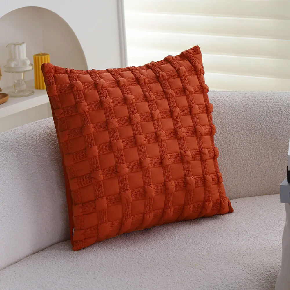 Ультрамягкая декоративная квадратная наволочка для дивана украшение гостиной