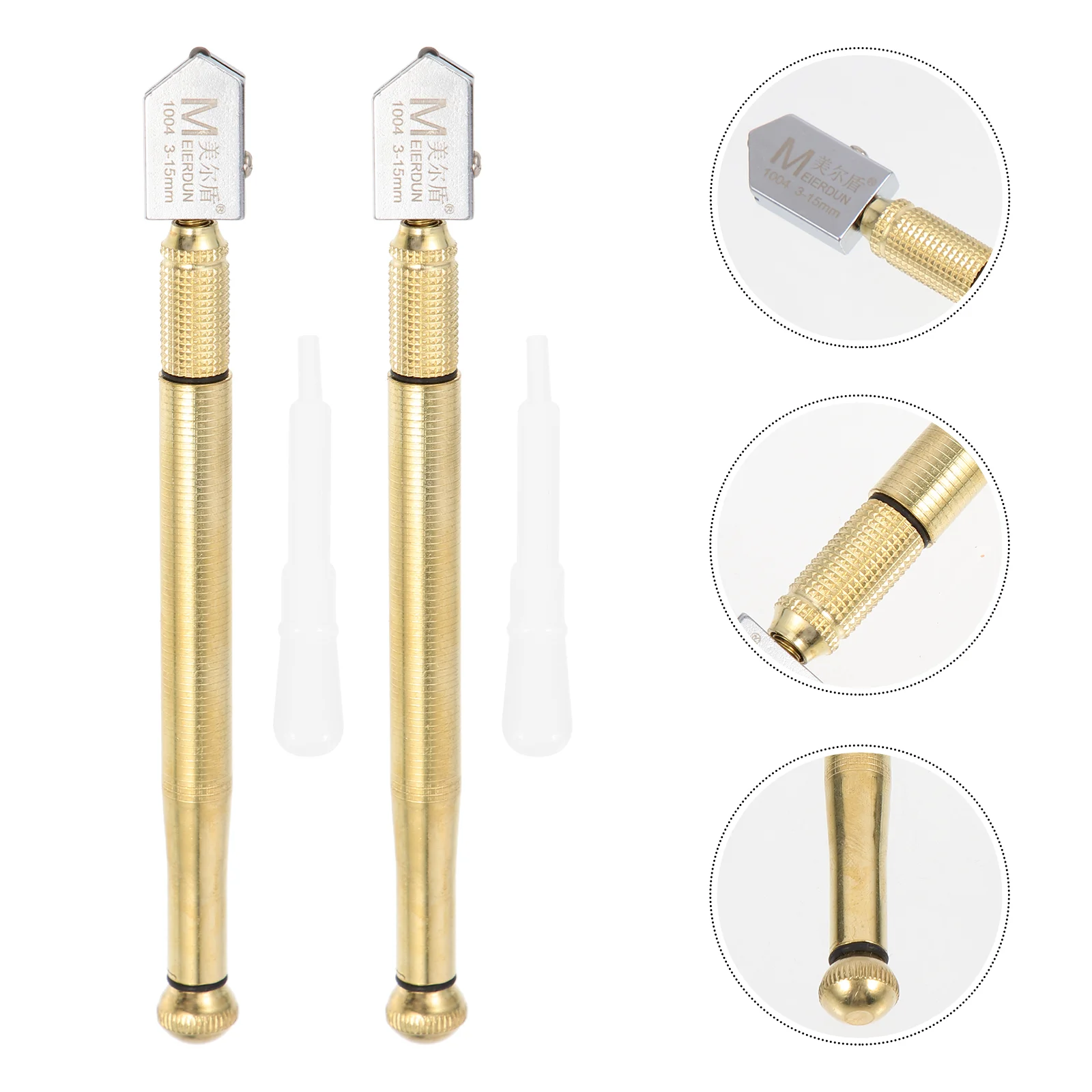 

2 Sets of Multi-function Handheld Glass Cutting Tool Home Tile Glass