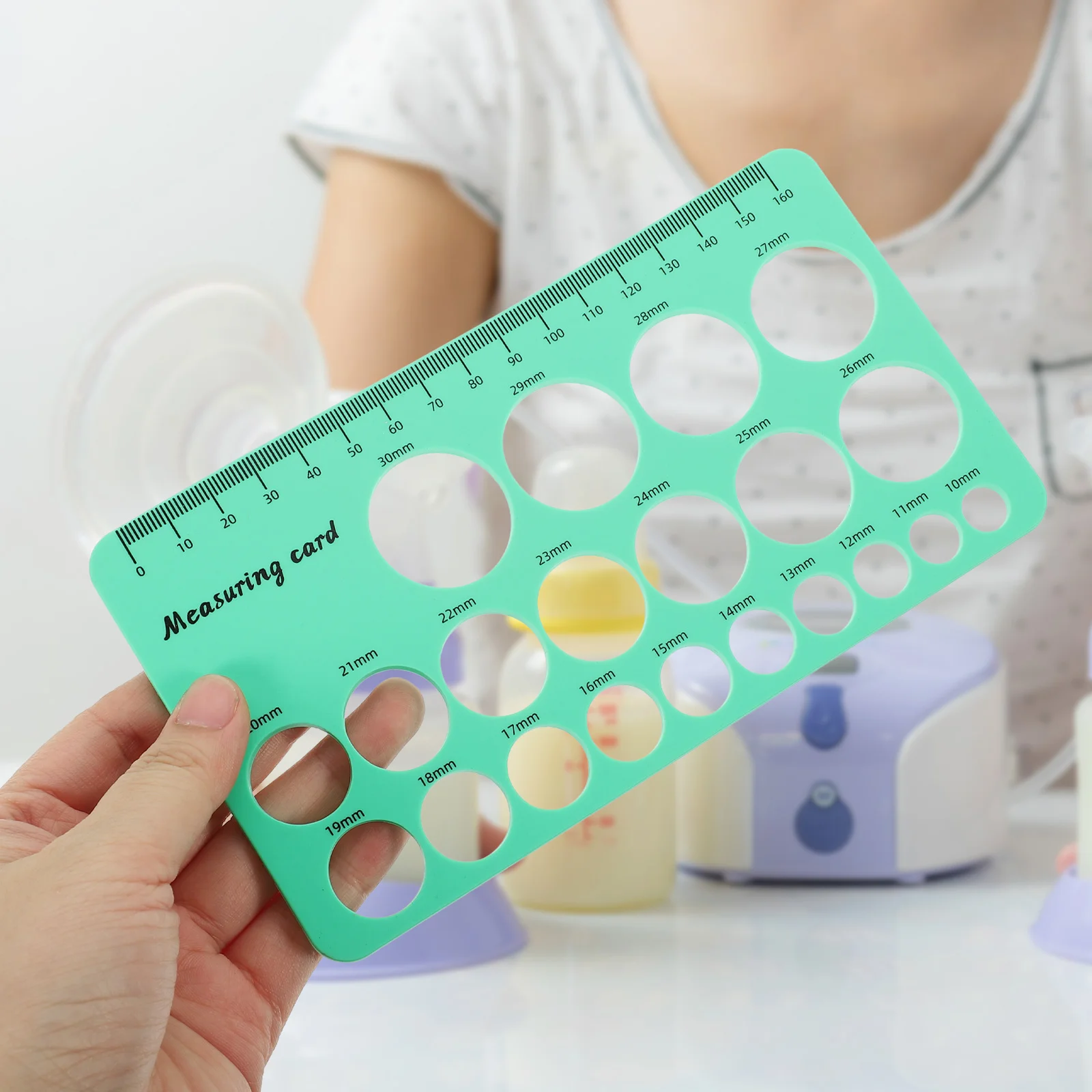 Измерительная лента для измерения размера фланца сосков измерительная карта