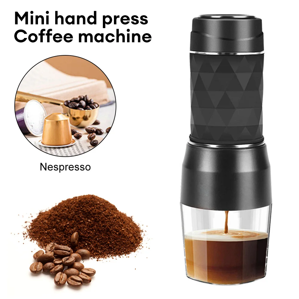 Ground Coffee Brewer For Travel Picnic Coffee Powder And Coffee Capsule