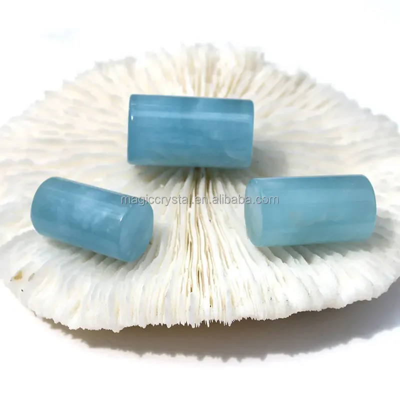 

Wholesale Price Natural Gemstone Crystal Blue Aquamarine Crystals Pendant For Gifts