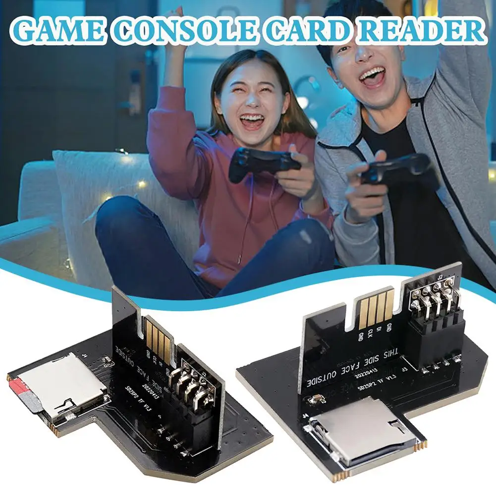 Новый адаптер SD-карты V1.3 SD2SP2 Pro с нагрузкой TF Card Reader для Nintendo Gamecube NGC NTSC PAL Serial Port 2