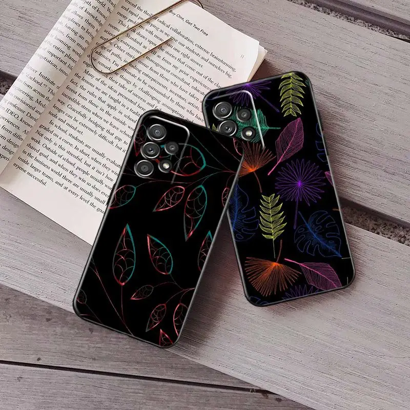 

Stripes Of Flowers Phone Case For Samsung A51 4G A72 5G A51 4G A71 A31 A50 A70 A50S A32 A42 A41 A60 A52 9zsc Cartoon Smart