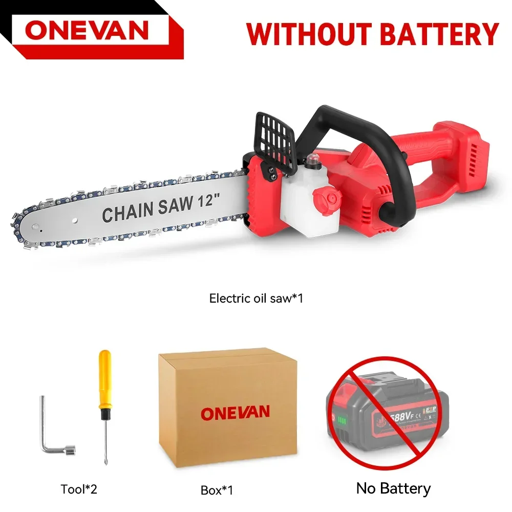 

Аккумуляторная электропила ONEVAN 12 дюймов