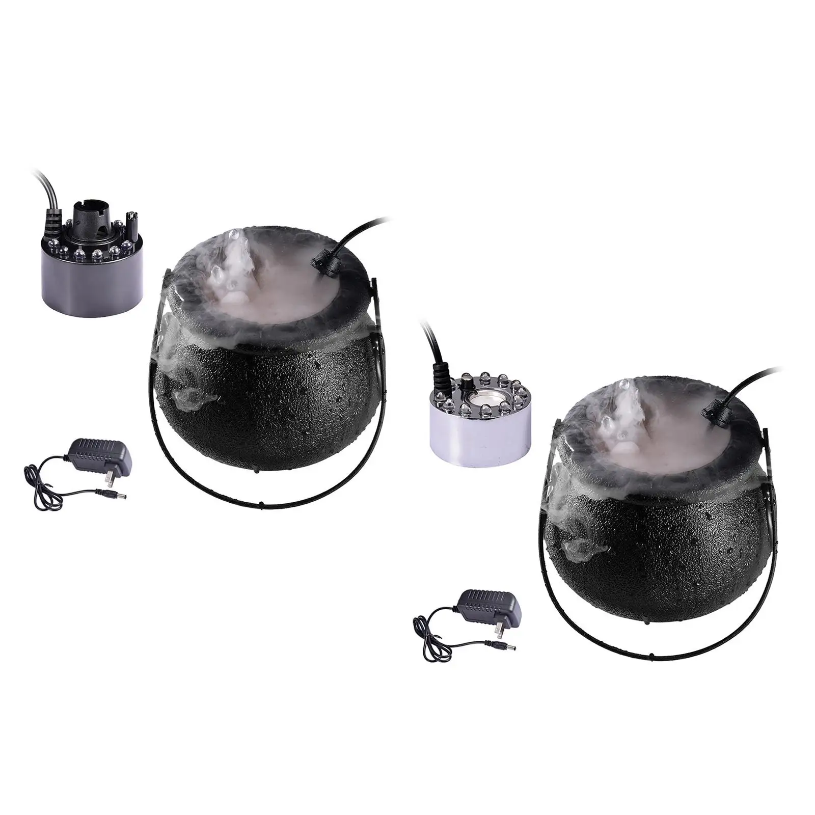 

Светодиодный водяной фонтан для дома, туманная машина для пруда на Хэллоуин, праздники, украшение для ванны