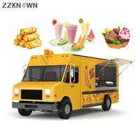 high quality mobile food trailer ice cream electric food truck for sale vintage food truck