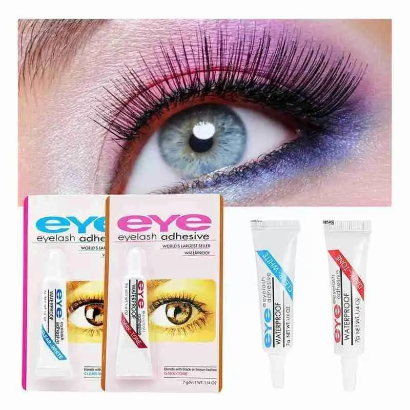 

Black White Quick Dry Eyelash Glue False Eyelash Extension 1pc Waterproof Tools Lasting Adhesive Cosmetics Makeup Long Beau Y7F7