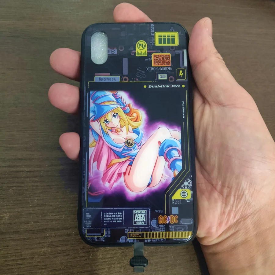 Чехол с этикетками аниме девушка горничная для iPhone 13 se 2020 xr xs max 11 pro 12 mini 7 8 6 6s plus