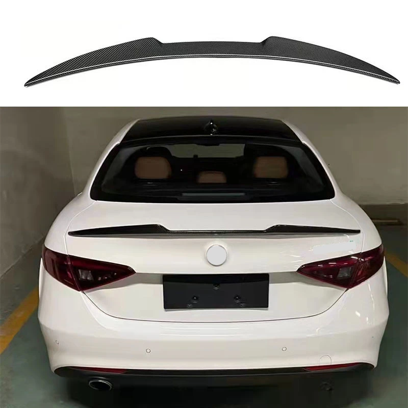 

Be applicable to Alfa Romeo Giulia M4 rear wing Juliette original car blade rear wing spoiler accesorios para vehículos