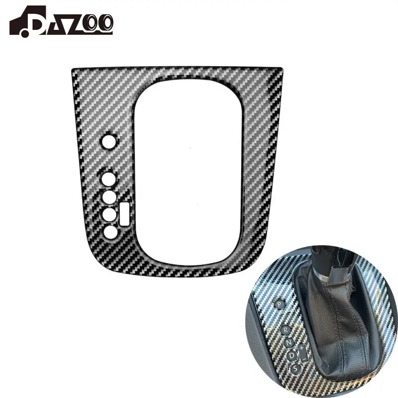 

УГЛЕРОДНЫЙ узор рамка для рычага переключения передач декоративная панель чашки для VW Jetta 2012-2014 автозапчастей автомобиля