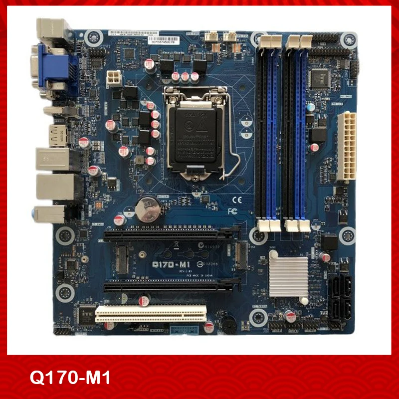 

Original Desktop Motherboard For ASUS Q170-M1 Q170 1151 DDR3 All Solid State M.2 Fully Tested