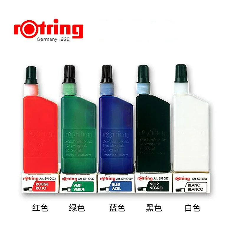 1 шт. rOtring Isograph игольная ручка для технического рисования жидкие чернила 23 мл