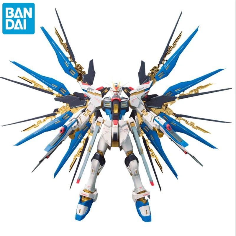 

Original Bandai Gundam Anime Figure RG 14 1/144 SEED FREEDOM ZGMF-X20A STRIKE FREEDOM GUNDAM Assembly Model Anime Action Figures