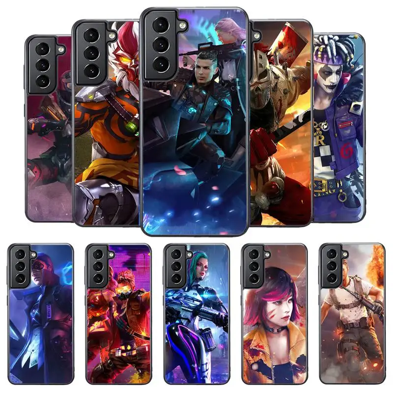

Чехол для телефона Game Garena Free Fire для Samsung S8 S9 S10 S20 plus 5G lite note 20 ultra PC nax fundas cover