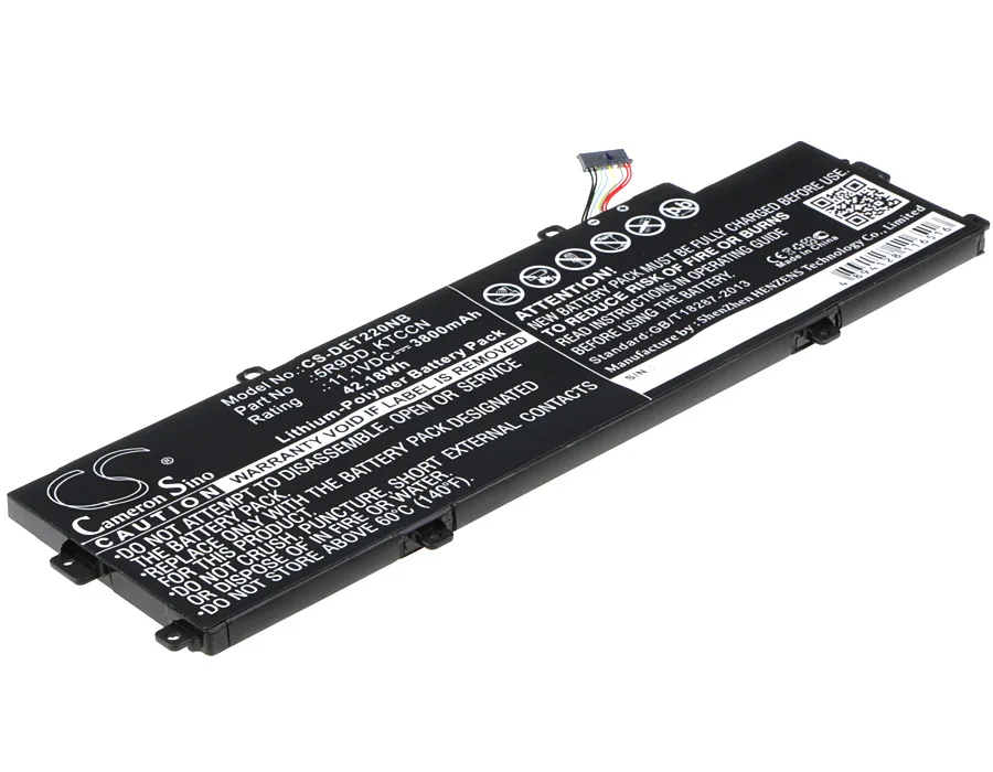 

CS 3800mAh/42.18Wh battery for DELL Chromebook 11,Chromebook 11 (3120),Chromebook 11 (3120) 2015,5R9DD,E225846,KTCCN