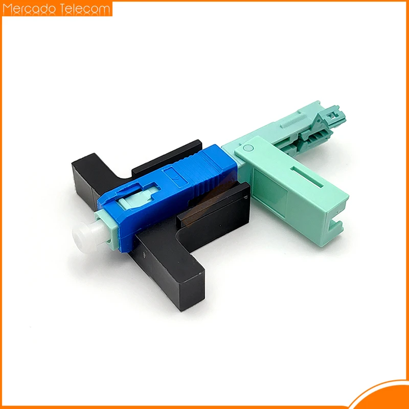Original 53MM SC APC/UPC Fast Connector Single-Mode Connector FTTH Tool Cold Connector Tool Fiber Optic Fast Connnector 53mm