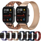 Магнитный ремешок для Amazfit GTS22e3GTS2 MiniGTR 42 мм47 мм, металлический браслет для Samsung Galaxy Watch 4, Amazfit Bip, 20 мм22 мм