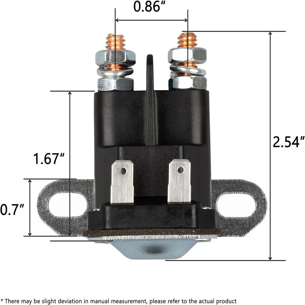 Фото Соленоид реле стартера для MTD Cub Cadet 725-04439B 725-04439A 725-04439 435151 №2