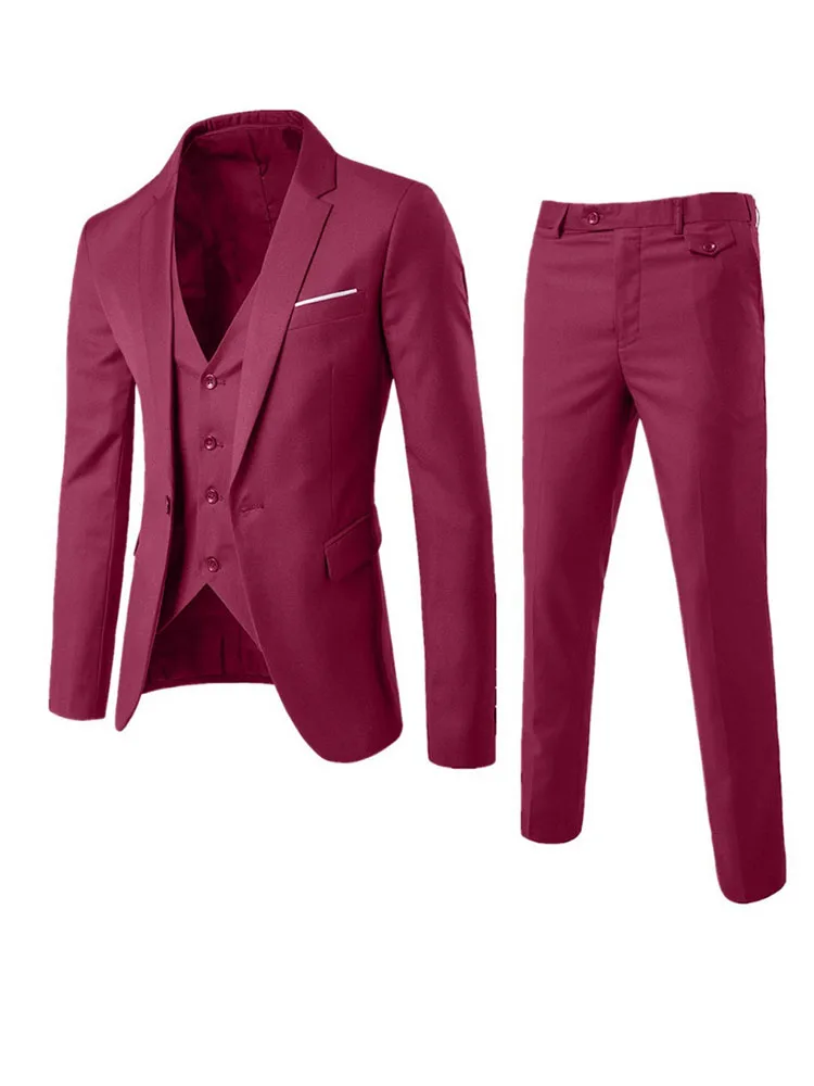 Рисунок 6 - Мужской деловой костюм из трех предметов в клетку