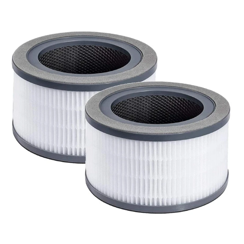 HOT-2 Pcs Air Purifier Replacement Filter For Levoit Vista 200 3 In 1 Efficiency Activated Carbon HEPA |