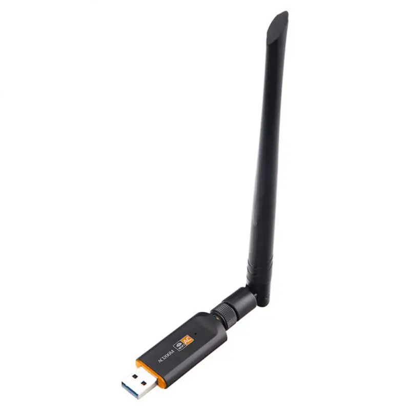 

Высокоскоростной двухдиапазонный Wi-Fi адаптер Usb 3,0 приемник 1200 Мбит/с Realtek 8812bu портативная сетевая карта для ноутбука настольного мини