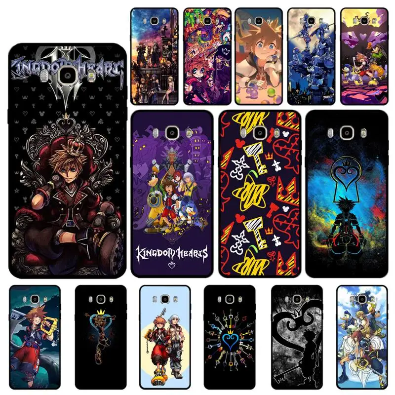 

Disney Kingdom Hearts Phone Case for Samsung J 4 5 6 7 8 prime plus 2018 2017 2016 J7 core