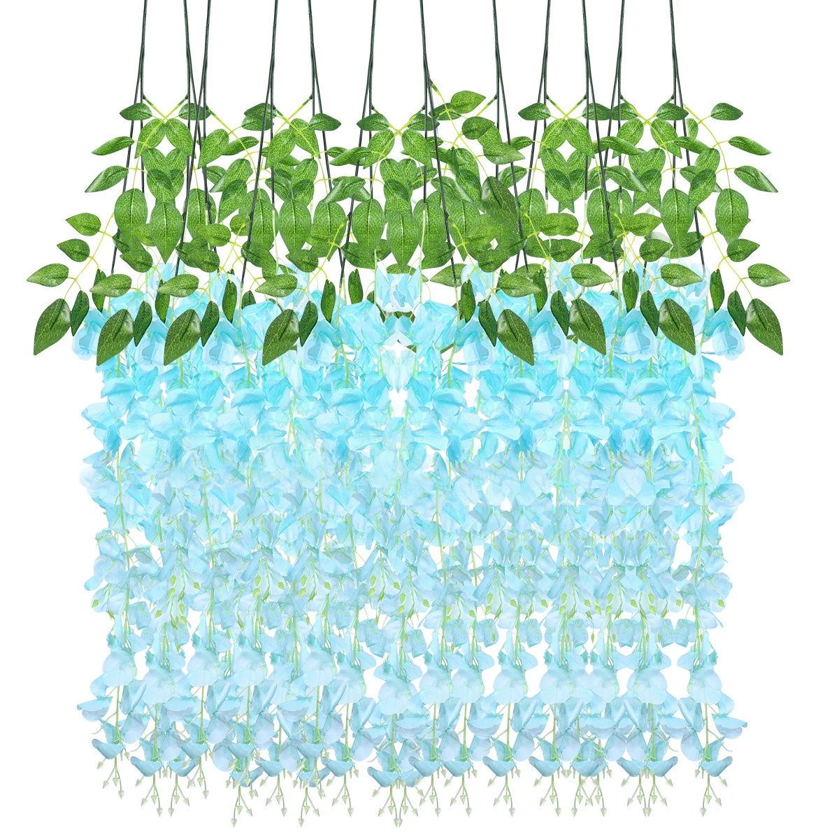 

Simulation Artificial Wisteria Home Decor Faux Plants Fake Wisteria Simulation Hanging Decorations Artificial Plants