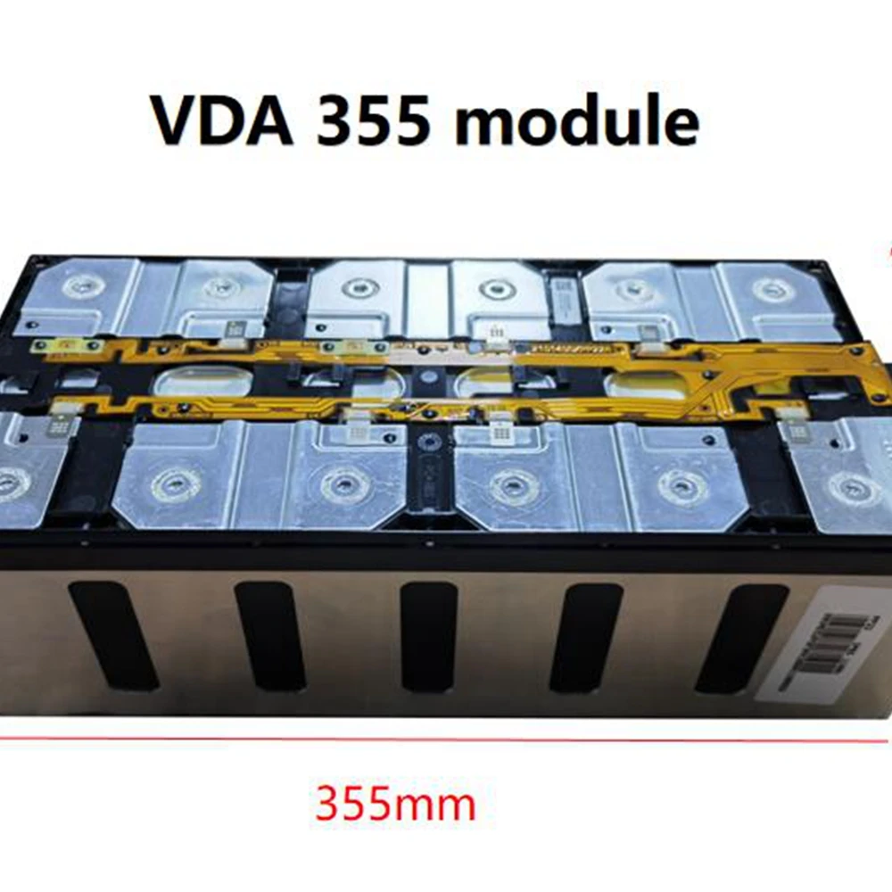 Фото Литий-ионный аккумуляторный модуль 114Ah 110AH 1P6S NMC VDA355 для электромобилей №4