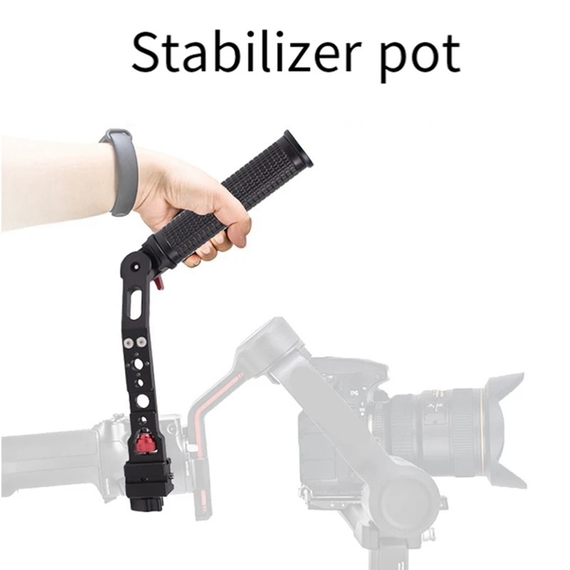 Adjustable Sling Handgrip Gimbal Handle For DJI RS4 RS 4 Pro 3 Mini Stabilizer Grip
