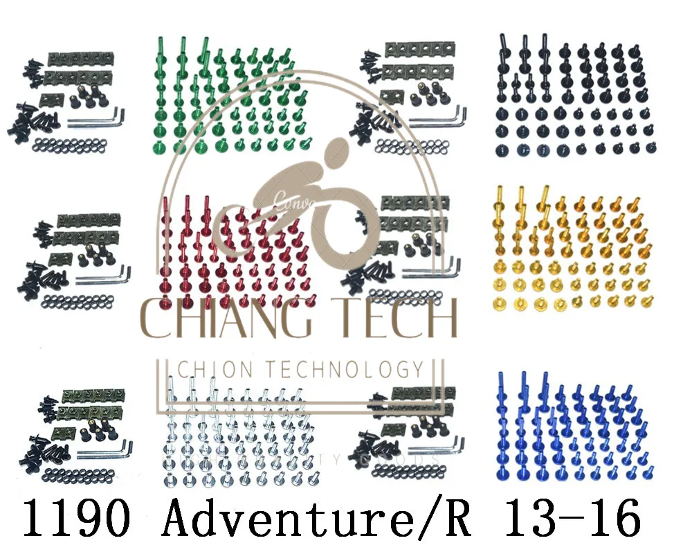 

Мотоциклетные комплекты Обтекатели болты для модели KTM 1190 Adventure/R 2013-2016