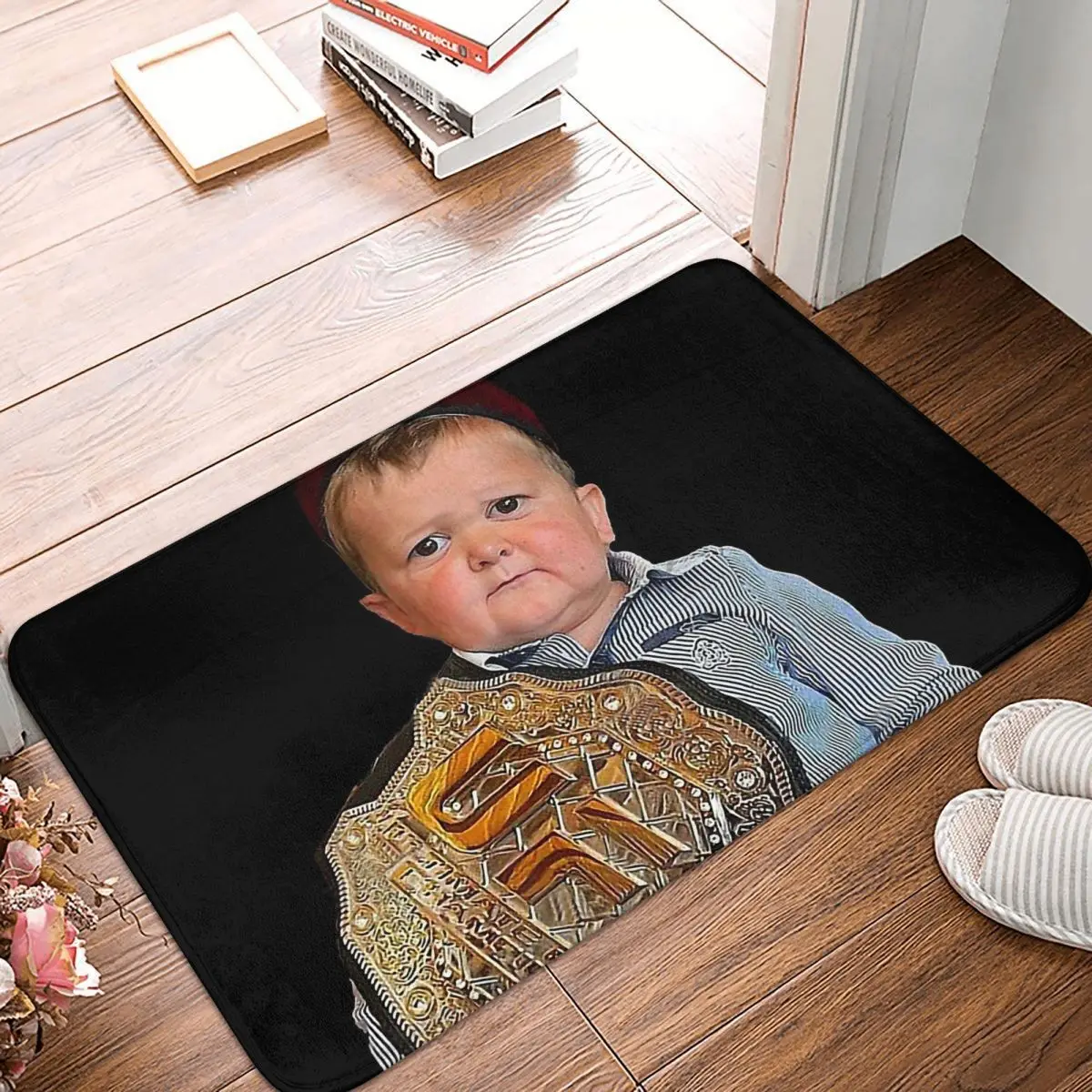 

Bath Non-Slip Carpet Hasbulla Magomedov Living Room Mat Entrance Door Doormat Home Decor Rug