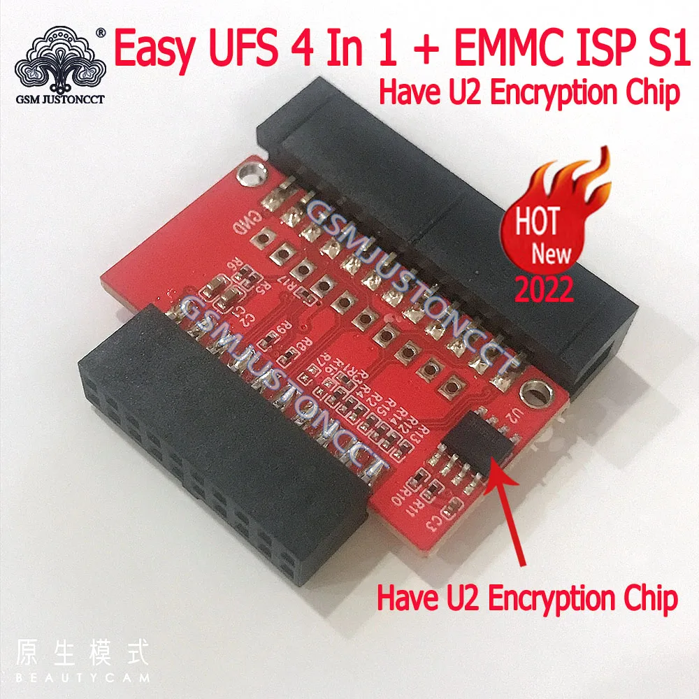 2022 Оригинальный Новый Icfriend Moorc UFS 4 в 1 EASY-JTAG Team с чипом шифрования U2 + простой